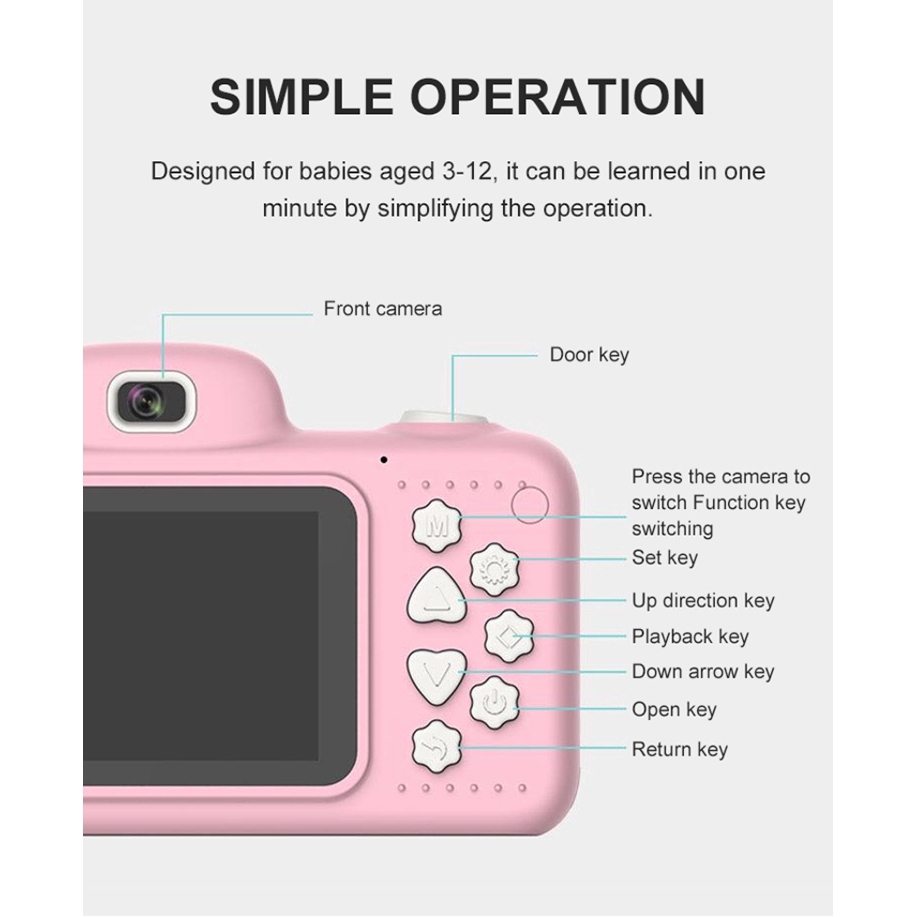 Máy Quay Phim 2.4 Inch 1080p Hd Kèm Phụ Kiện | BigBuy360 - bigbuy360.vn