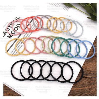 Combo 5 cột tóc thun xoắn nhỏ xinh 8k