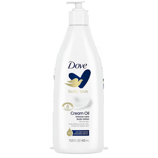 Dưỡng thể Dove Body Love Moisturizing Lotion for Rough or Dry Skin Intense Care Softens and Smoothes 400ml (Mỹ)