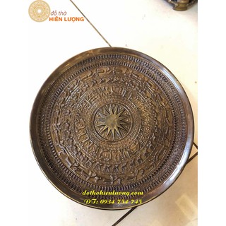 Cơi Đựng Trầu Hoa Văn Trống Đồng