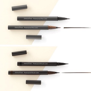 Kẻ mắt nước chống trôi innisfree powerproof brush liner