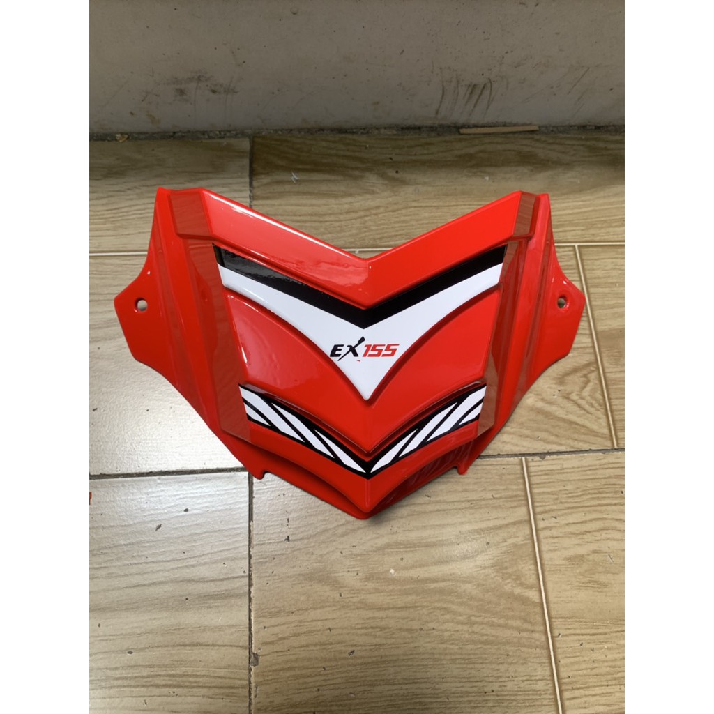 Chắn gió xe exciter 155 màu đỏ tươi
