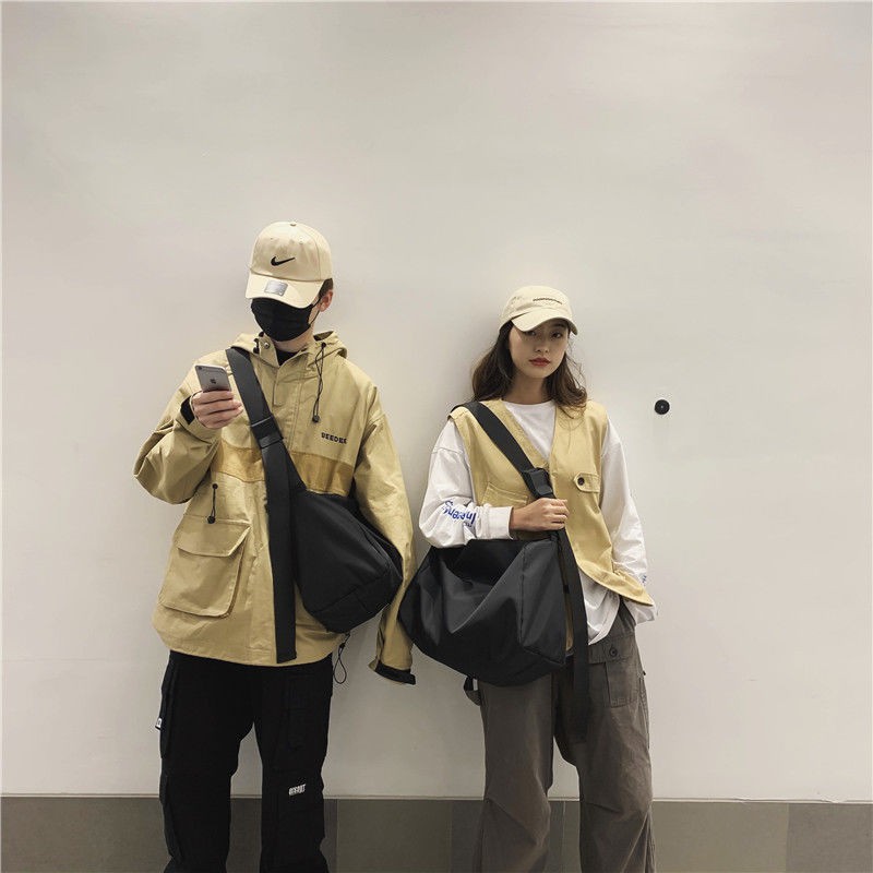 Túi Xách Đeo Chéo Thời Trang Cho Nam Nữ Size Lớn Form To Rộng Phong Cách Unisex Streetwear E'mer 80251 | WebRaoVat - webraovat.net.vn