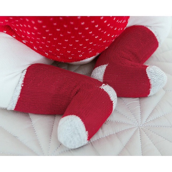 Set 4 tất len cho bé, Tất vớ chất len mềm mịn màu Giáng sinh cho bé trai bé gái từ 0-5 tuổi mẫu mới nhất TGS4