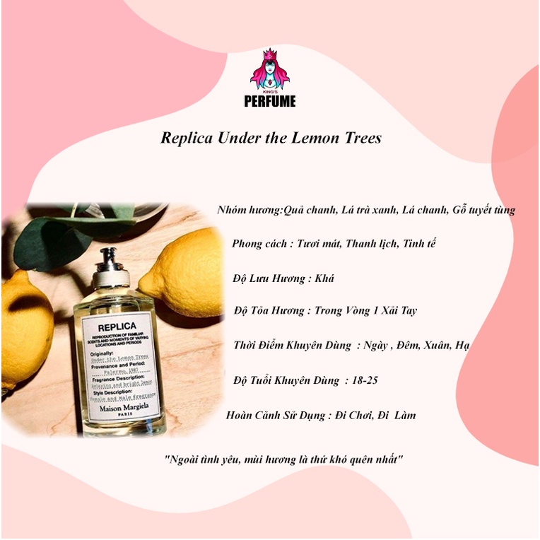 {Chính Hãng} Nước Hoa Nữ 𝑹𝒆.𝒑𝒍𝒊𝒄𝒂 𝗨𝗻𝗱𝗲𝗿 𝘁𝗵𝗲 𝗟𝗲𝗺𝗼𝗻 𝗧𝗿𝗲𝗲𝘀/𝗦𝗮𝗶𝗹𝗶𝗻𝗴 𝗗𝗮𝘆/𝗙𝗹𝗼𝘄𝗲𝗿 𝗠𝗮𝗿𝗸𝗲𝘁_Mẫu Thử 5ml