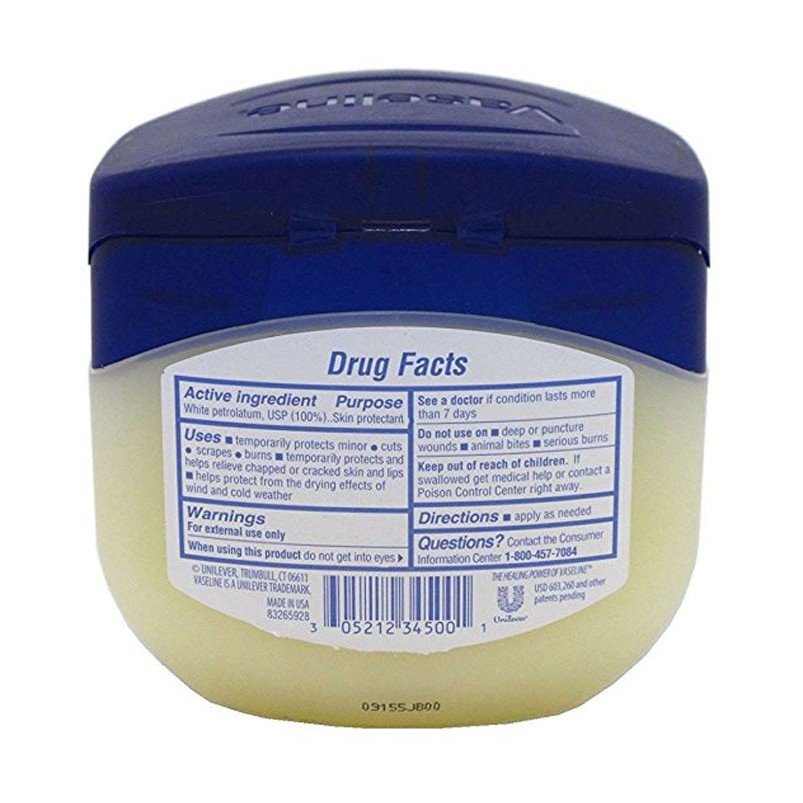 Kem dưỡng ẩm Vaseline Pure Petroleum Jelly 368g