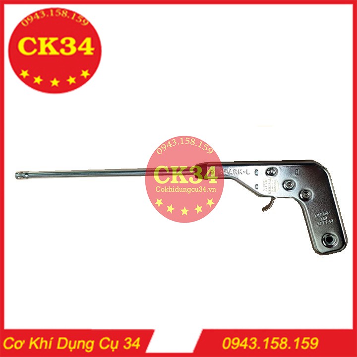 Súng đánh tia lửa mồi bếp ga MADE IN JANPAN SPARK-L INOX dài 37cm