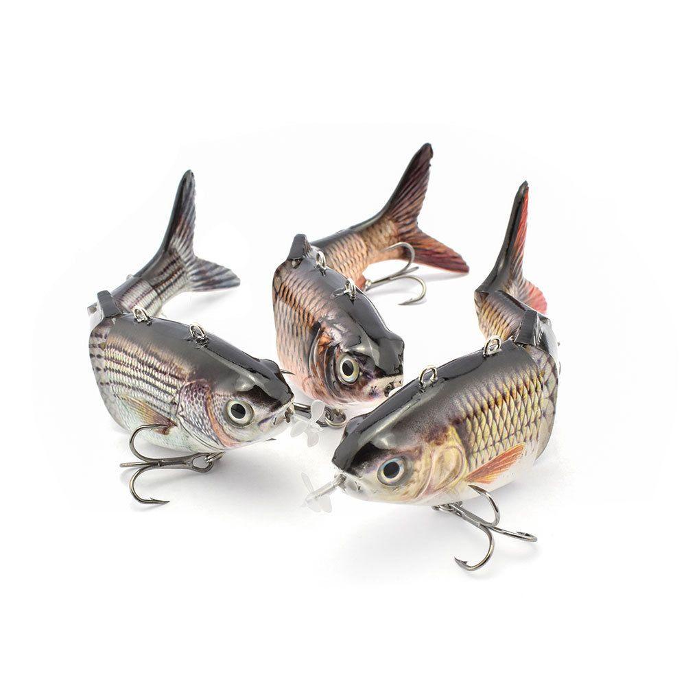 MAYSHOW Mồi Câu Cá Giả 4 Đoạn Mới