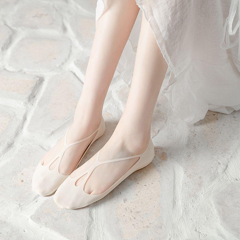 Tất Tàng Hình Chống Trượt Thoải Mái Gợi Cảm Cho Nữ|Vớ Lụa Mỏng Thiết Kế Xinh Xắn Thời Trang
