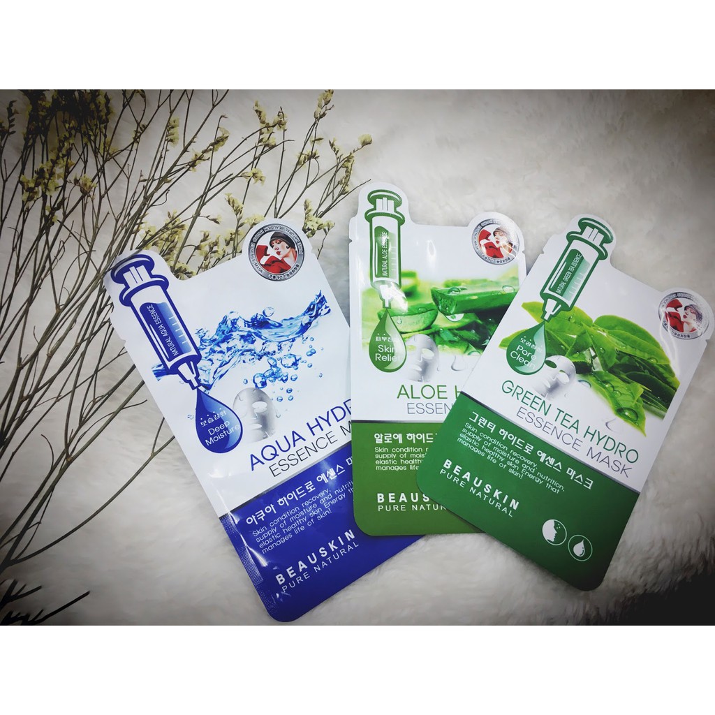 Mặt nạ trắng da Beauskin Essence Mask Hàn Quốc 20ml