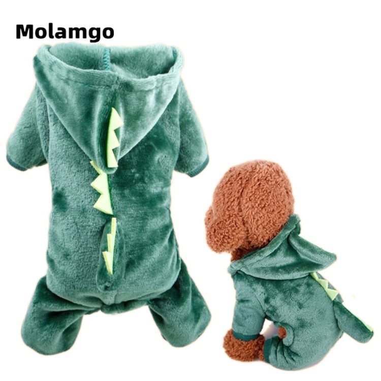 Trang Phục Vải Flannel Có Nút Biến Hình Thời Trang Thu Đông Mới Dành Cho Thú Cưng