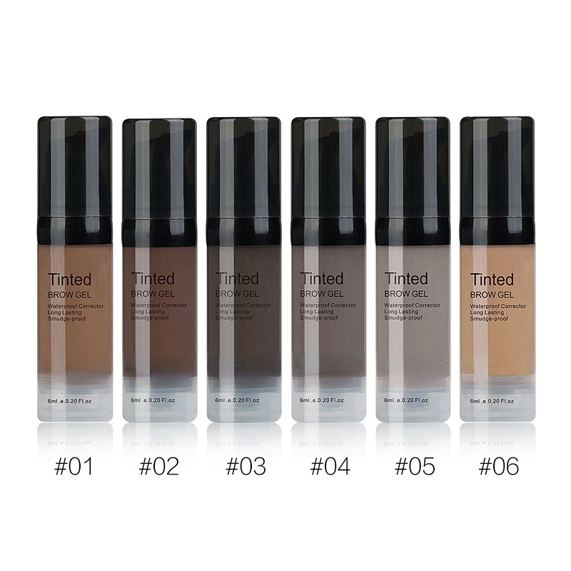 Neon074 Chì kẻ mày trang điểm chân mày lông mày - Mascara tự nhiên không thấm nước lâu dài cho phụ nữ
