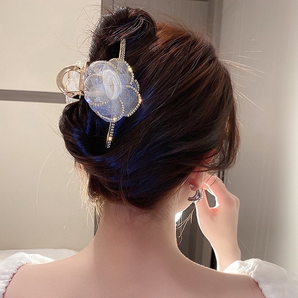 Kẹp Tóc Hình Hoa Cỡ Lớn Thời Trang Mùa Hè Xinh Xắn Cho Nữ