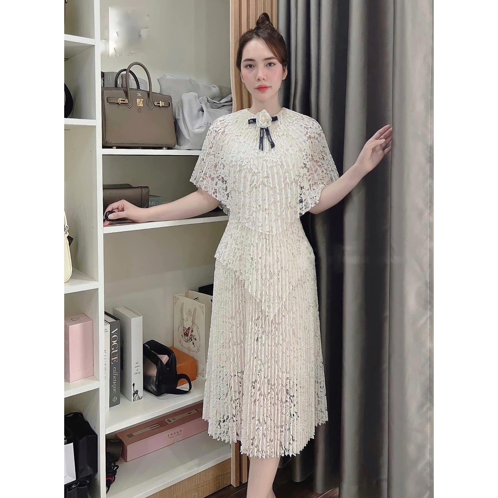 Đầm Ren Dập Ly Siêu Xinh