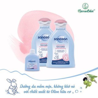 Sữa tắm gội Olive dưỡng ẩm hương dừa Sanosan 250ml