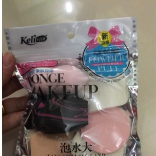 BÔNG MÚT TRANG ĐIỂM KELI BỊCH 6 MIẾNG