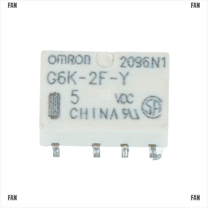 Bộ Rơ Le 5 Le Dc 5v Smd G6K-2F-Y 8pin Chất Lượng Cao