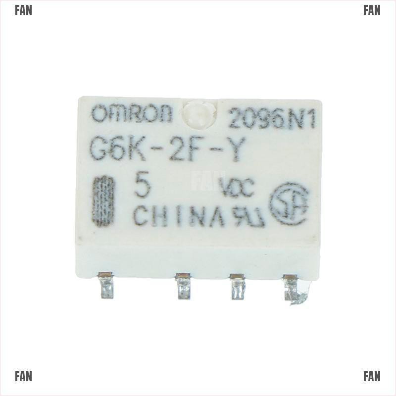 Set 5 Rơ Le Dc 5v Smd G6K-2F-Y 8pin Cho Omron