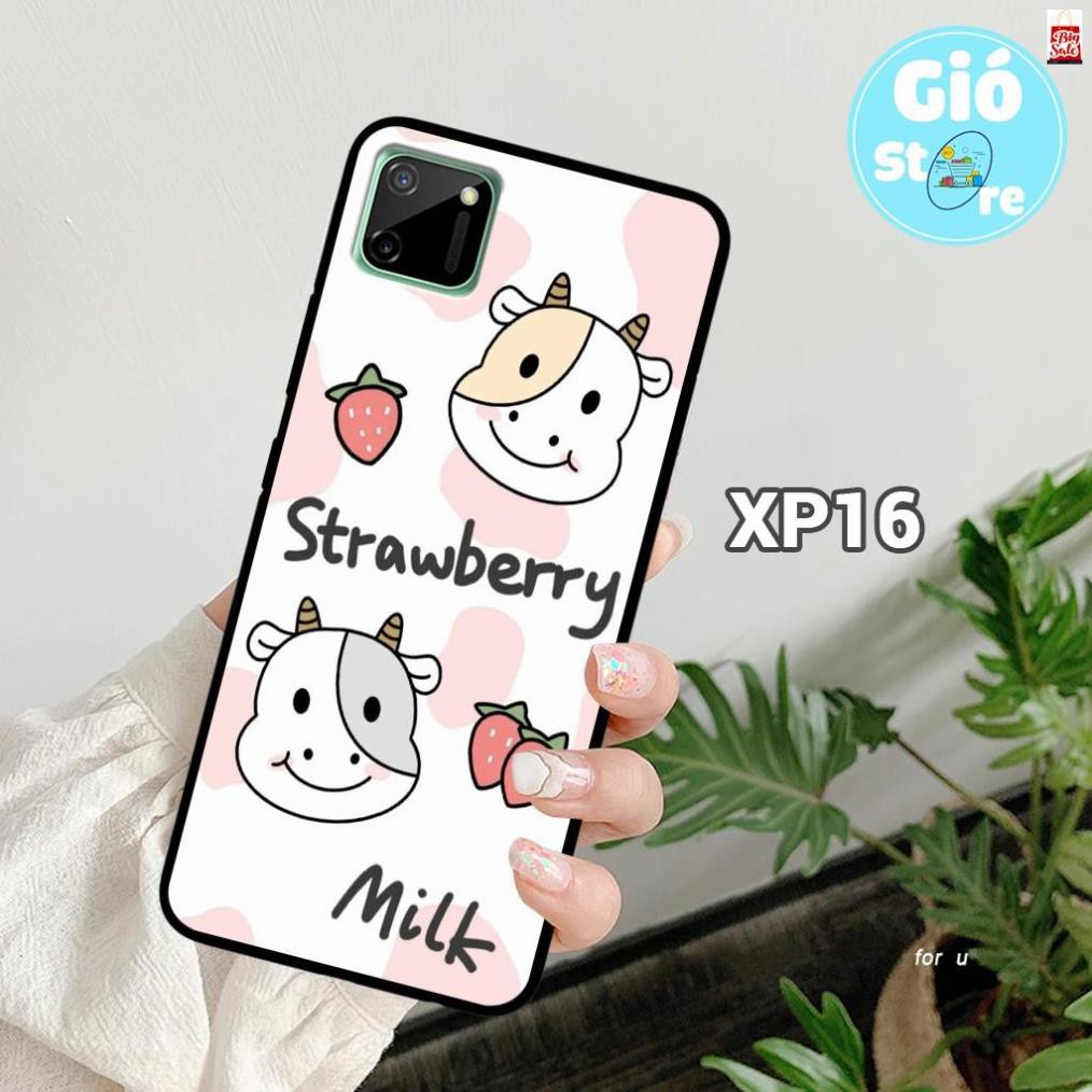 Ốp lưng realme in hình hoạt hình, bò sữa bền đẹp, ốp lưng realme c11/realme c12/realme c15/realme c17/realme c20