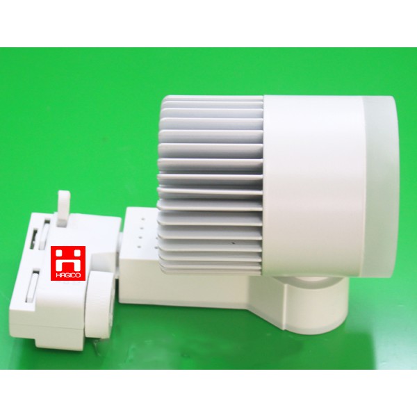 Đèn LED ray rọi COB mắt trâu 20W vỏ trắng ánh sáng trắng ánh sáng vàng ánh sáng trung tính