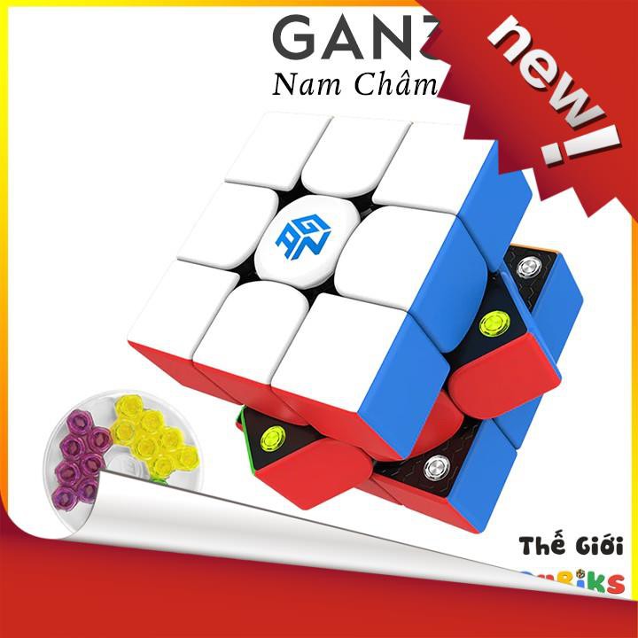 [Mới] Rubik 3x3 GAN 356 M Lite và Standard - Rubik GAN356 M 3x3x3 huggies