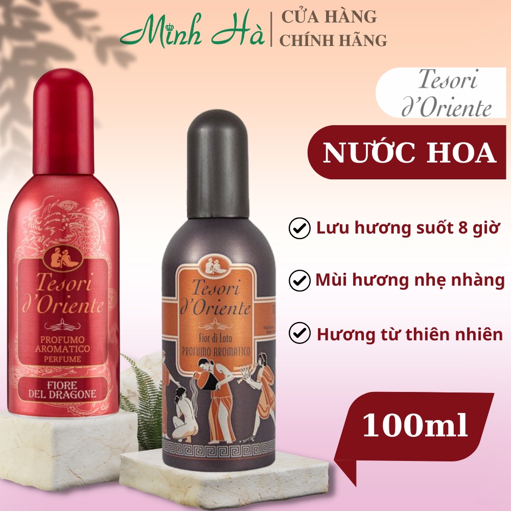 Nước hoa Tesori 100ml giúp cơ thể bạn luôn thơm mát suốt cả ngày