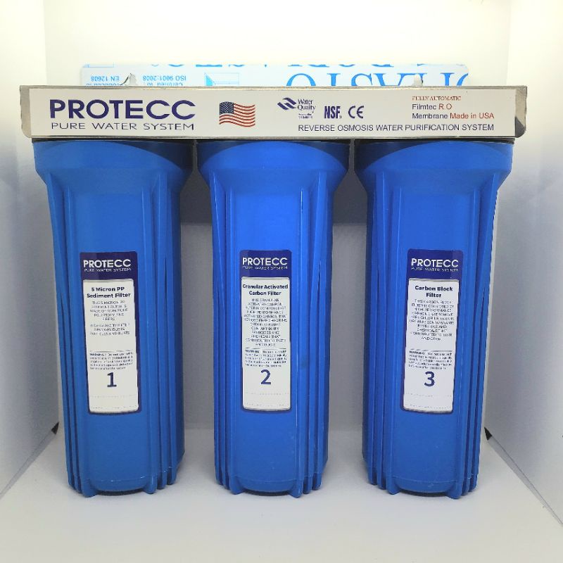 BỘ 3 CẤP LỌC ( 3 XANH ) ⚡️ XẢ KHO ⚡️ 10 INCH 1 RON LỌC NƯỚC - BỘ 3 LỌC NƯỚC, CẶN BẨN, KHỬ MÙI - BỘ 3 LỌC THÔ