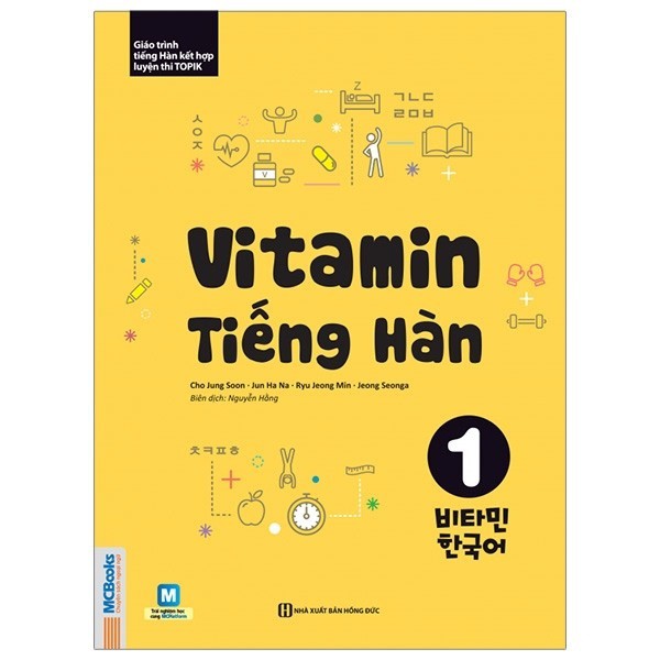 Sách - Combo Vitamin tiếng Hàn ( bộ 3 cuốn ) Tặng Video Hack Não 6000 từ vựng tiếng Hàn thông dụng