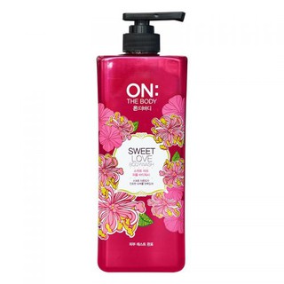 Sữa tắm hương nước hoa on the body sweet love 900ml hàn quốc