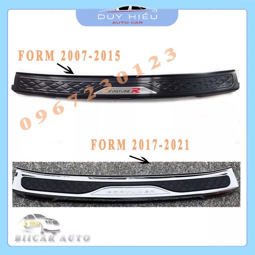 Chống Xước Sau Cốp Chống Trày Cốp TOYOTA FORTUNER 2007-2021 Hàng Đẹp