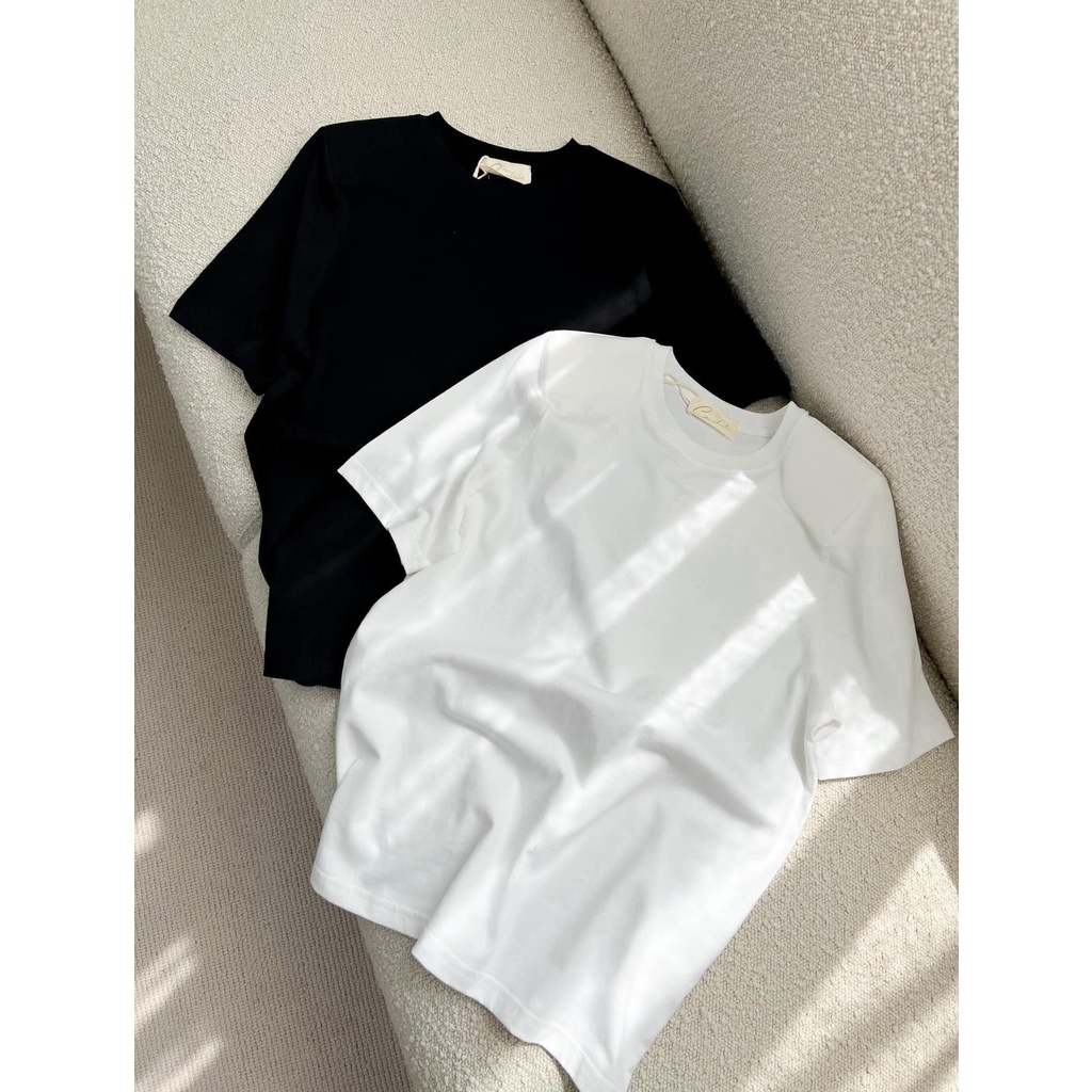 Áo Thun trơn Độn Vai