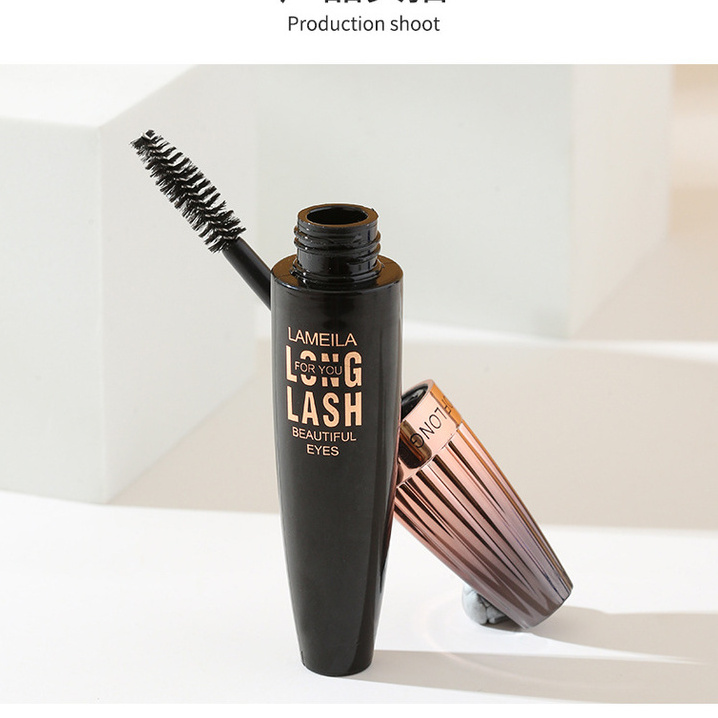 Mascara Dài Mi và Cong Mi Lameila Waterproof Chuốt Mi Đen 9ml