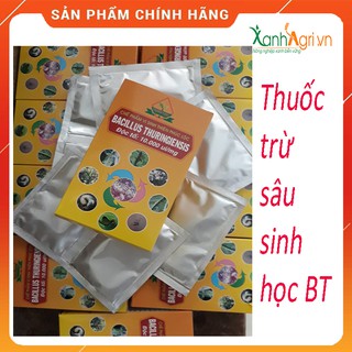 Chế phẩm bacillus thuringiencis phòng ngừa côn trùng sâu nhện bọ trĩ