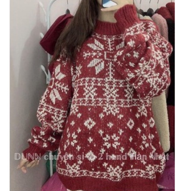 Áo len hoạ tiết Hàn siêu xinh!!!