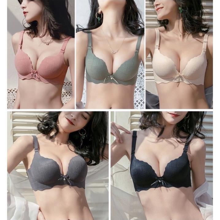 Áo Lót Su Cradin Viền Sóng 3D Nâng Ngực Thời Trang Dành Cho Nữ 361