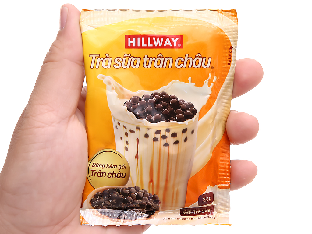 Trà sữa trân châu Hillway hộp: Vị Truyền Thống 260g, Vị Xoài 230g