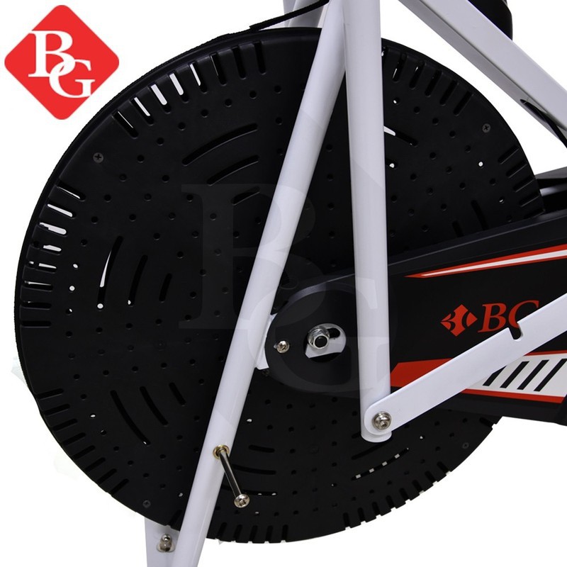 CHAIR19 AB - Xe đạp tập thể dục Air bike 2022 sọc đen đỏ balck