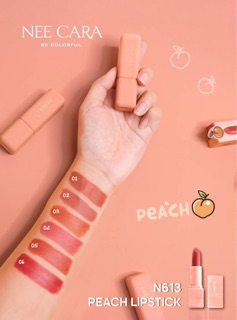 SON THỎI TRÁI ĐÀO PEACH NEE CARA