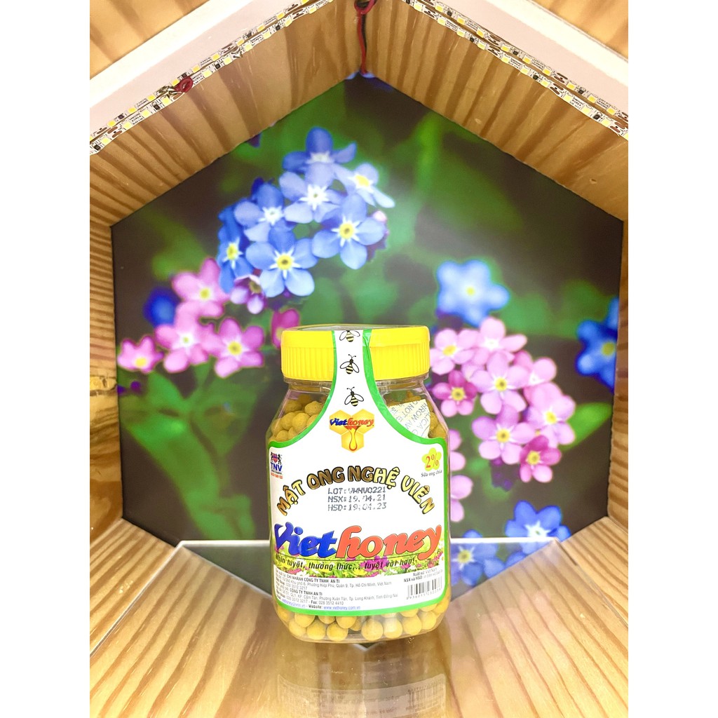 Nghệ viên vàng trộn mật ong Việt Honey 160gr