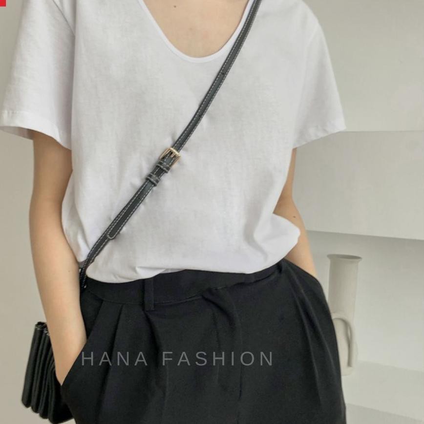 Áo Thun Nữ In Chữ Good Items Hanas Hana Fashion - Hyeri - Ts263 Ly4Xx