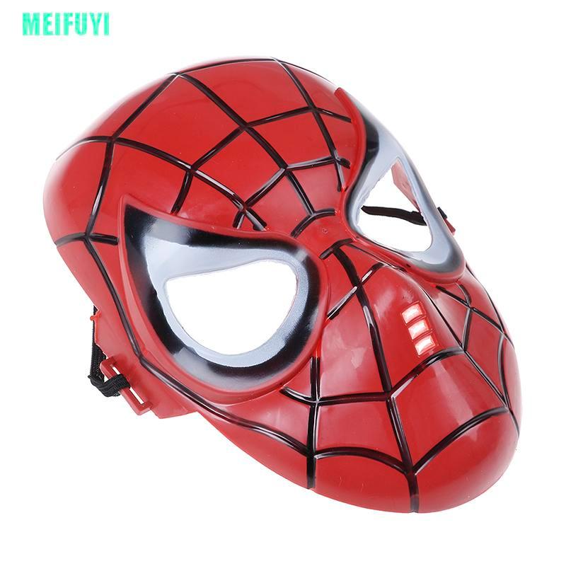 Mặt nạ siêu anh hùng Marvel người nhện/ người sắt cho trẻ em