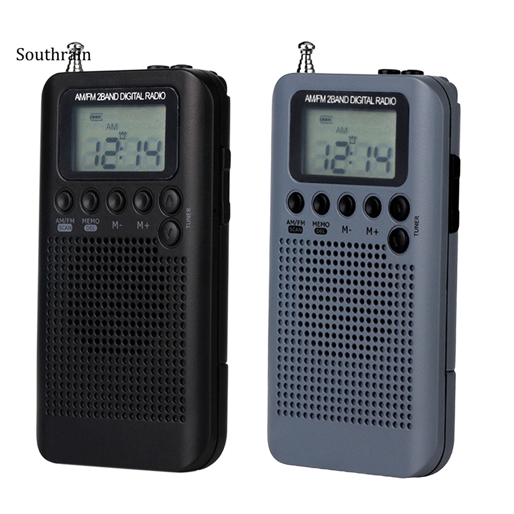 Radio Màn Hình Lcd 1.3 Inch 1.3 Inch Bỏ Túi Tiện Dụng Cho Xe Đạp