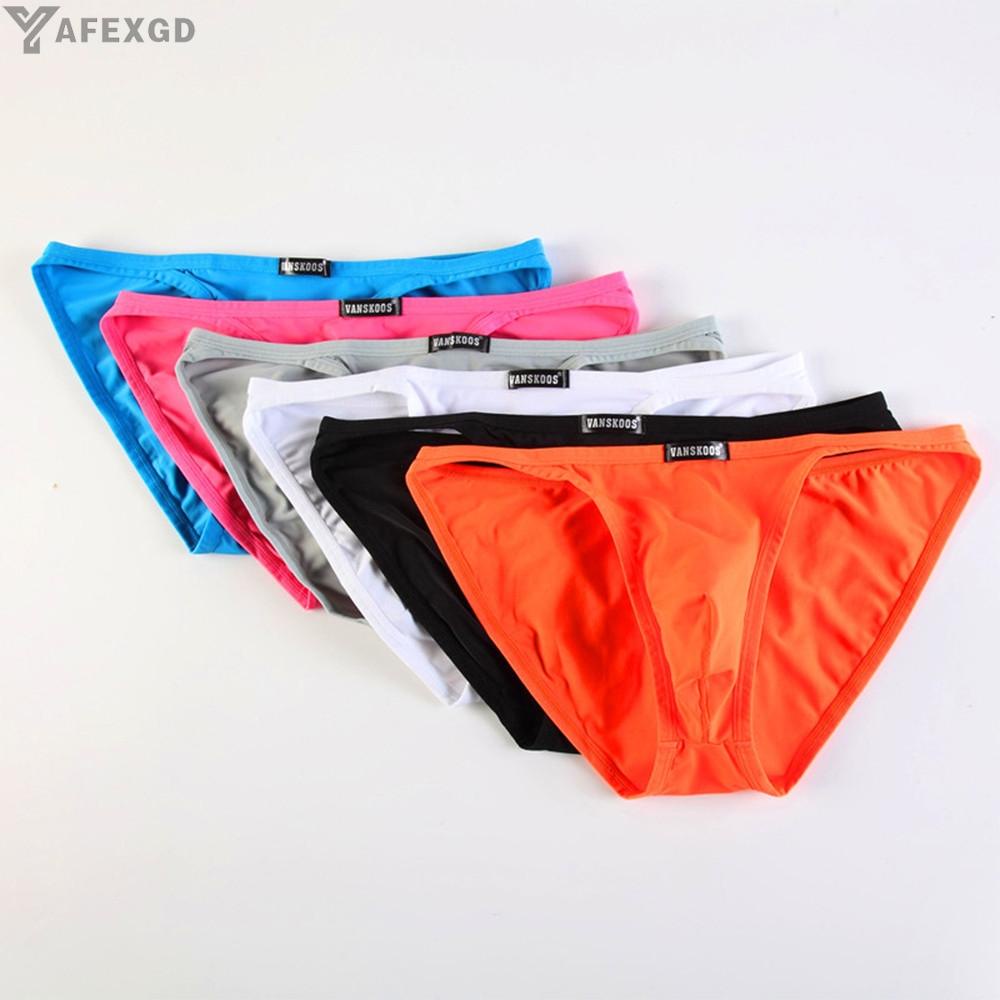 Quần lót YAFEXGD nylon lụa thoải mái thoáng khí thời trang dành cho nam