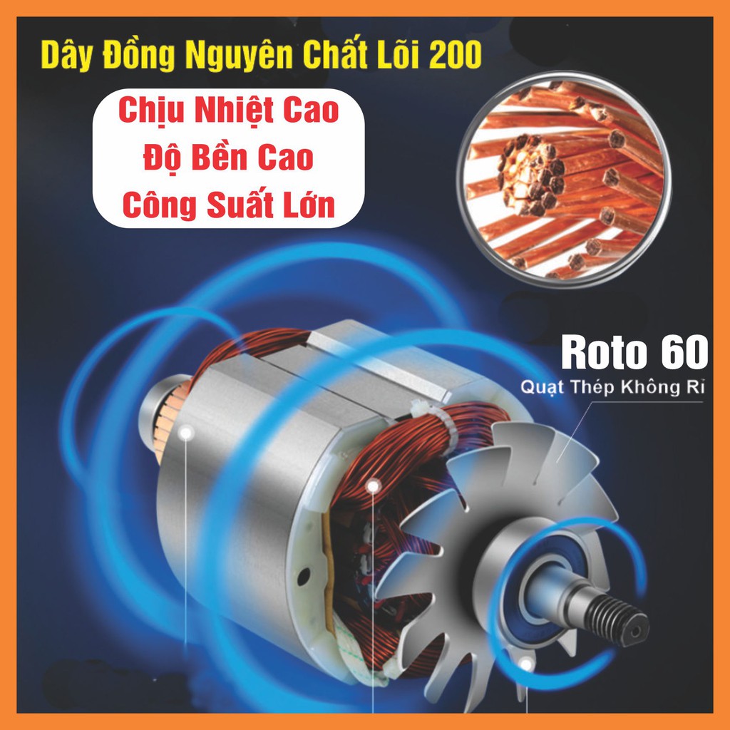 Máy Xay Bột Khô, Ngũ Cốc, Tam Thất 2500A Yunbang, Thảo Dược Có Video Hướng Dẫn