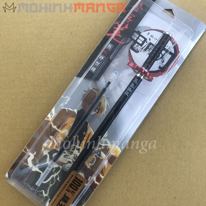 Bút viết hình kiếm Tanjiro Kamado  Kimetsu no Yaiba Thanh Gươm Diệt Quỷ Cứu Nhân bằng hợp kim cao cấp