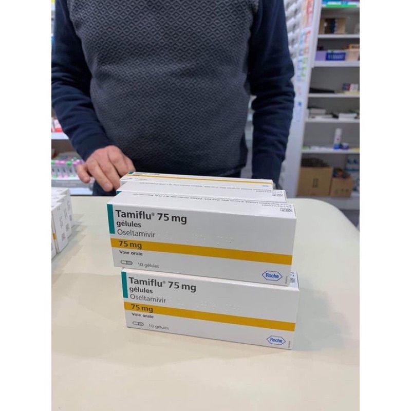 Tamiflu Nga 75mg chuẩn chính hãng hộp 10 viên