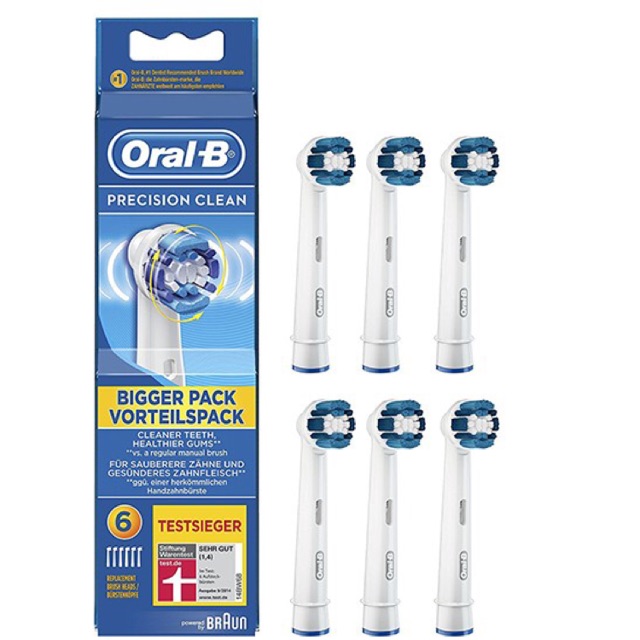 1 chiếc đầu thay bàn chải máy Oral-B Precision Clean