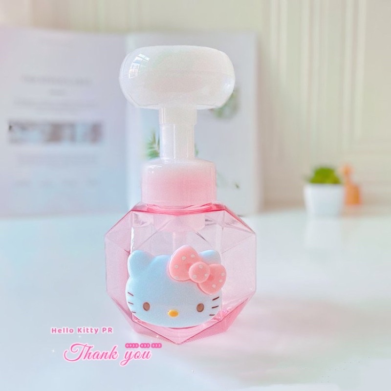 Bình tạo bọt mỹ phẩm Hello Kitty - Doremon Doraemon