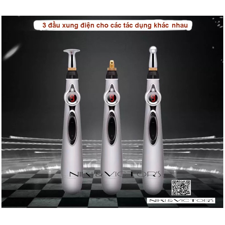 Bút Châm Cứu Xung Điện Massager Pen W-921