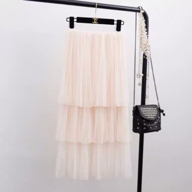 Chân váy tầng công chúa